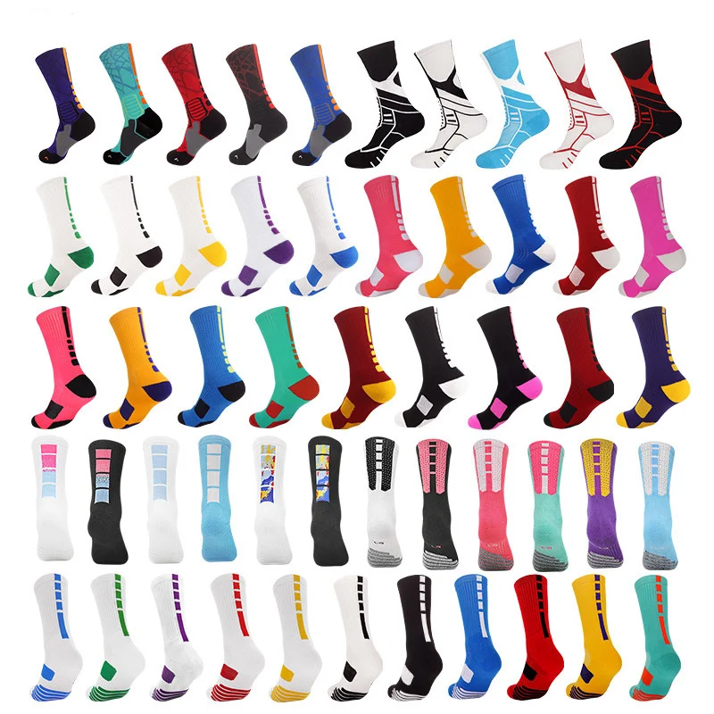 

2023 Compression Women Breathable Sports Crossborder Supply Men Running Sock Riding Cycling Over Knee Basketball Biking Hockey S