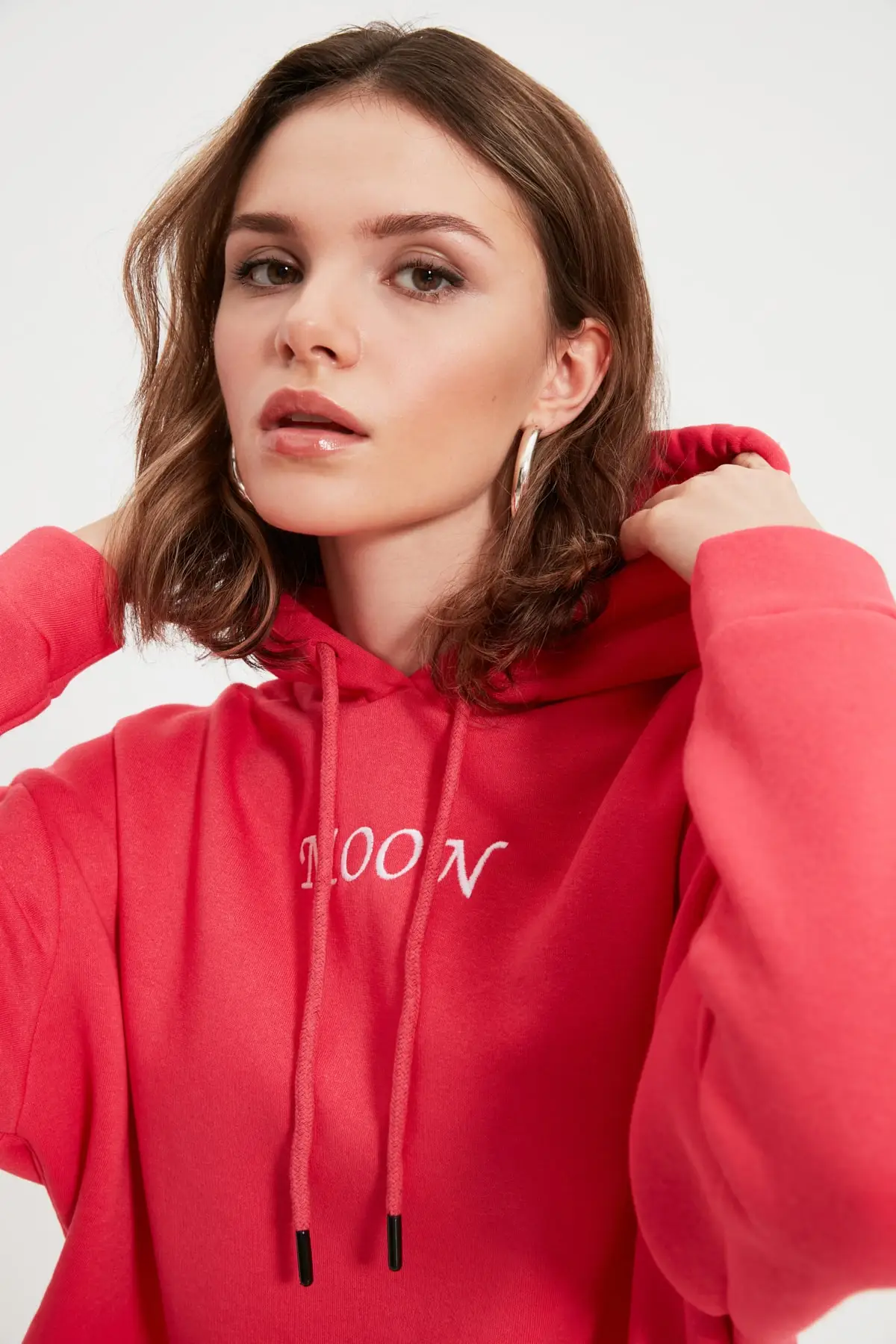 

Trendyol Hooded Knitted Sweatshirt TWOAW22SW0814