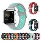 Силиконовый ремешок 23 мм для мягкого браслета Fitbit Blaze, сменный ремешок на запястье для умных часов Fitbit Versa 2  Versa lite