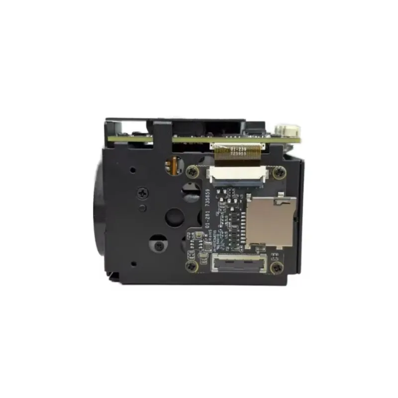 Фото Новый модуль миниатюрной IP-камеры 4K 8 МП с 10-кратным зумом (4.8-48 мм), двусторонней аудиосвязью, ночным видением, CMOS-матрицей, совместимый с NDAA, компактный дизайн, модель 2026 года №2