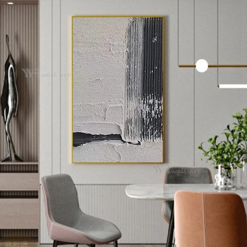 

Wall Decor Poster Handmade Art Canvas Oil Painting Modern Abstract Acrylic Texture Mural Living Room Bedroom Aisle Restaurant