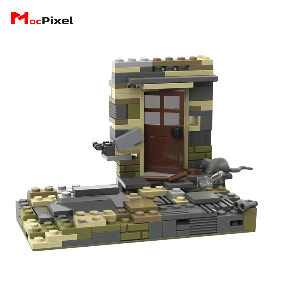 

MOCPIXEL TLOU Minimal Joel And Elli Blocks Building Bricks Game Fans Collection Character Model Toy Children's Educational Gifts