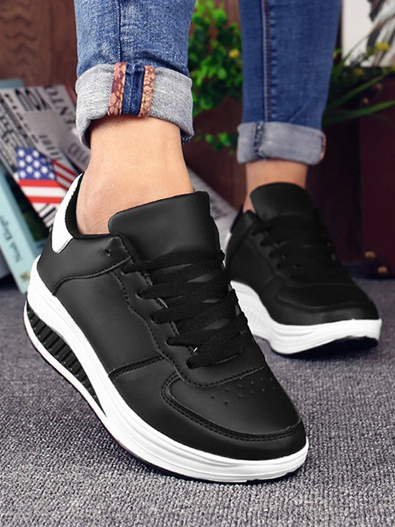 Женские кроссовки новинка 2023 дышащая Вулканизированная обувь водонепроницаемая