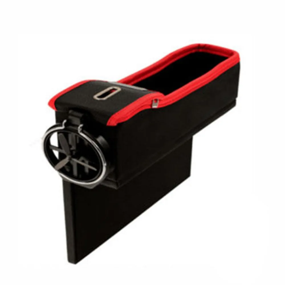 

Car-styling Accessories Car Auto Seat Seam Storage Box Stowing Tidying Box Drivers Side Slit Organizer Gap Cup Holder