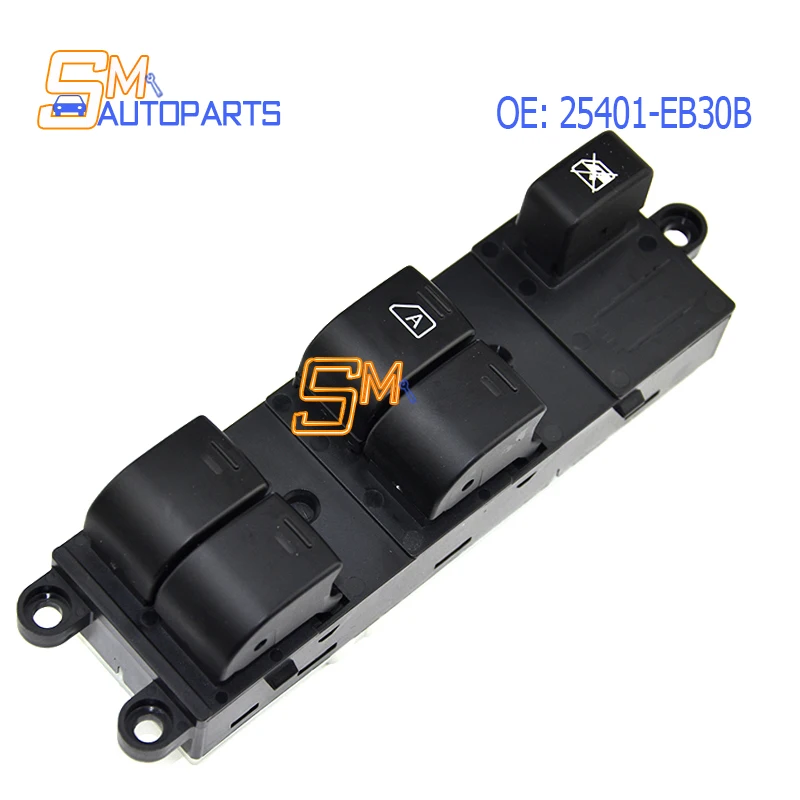 25401-EB30B новый передний левый Электрический переключатель управления окном для