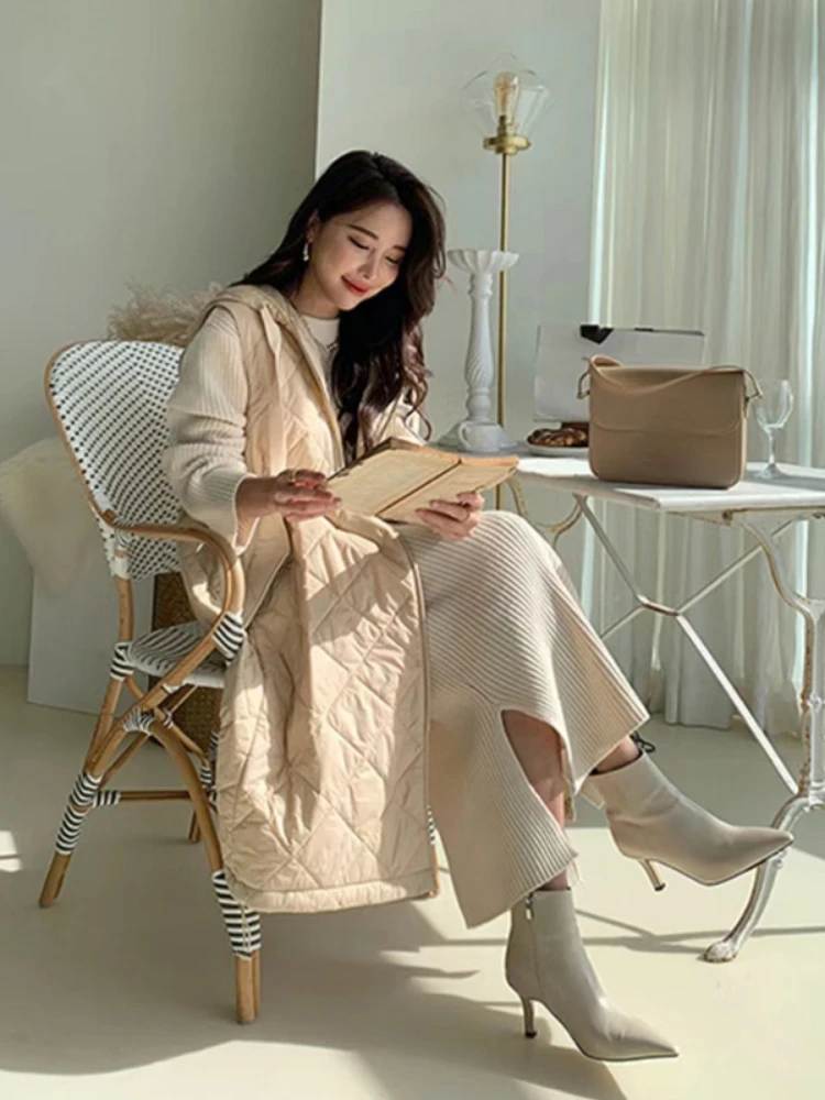 Womens Parkas Winter Coat Female Trench Jacket Women Maxi Long Parka Mujer Cotton Padded Overcoat Casual Oversize Windbreaker