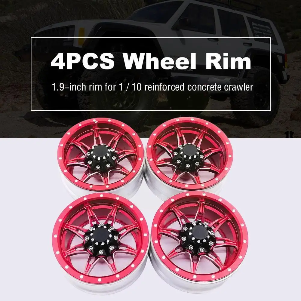 

Simulation 1:10 Climbing Car D90 Scx10 Cc01 Trx4 1.9 Inch Tire With Claws Eight Toy Metal Wheel Lock Parts Y1l8