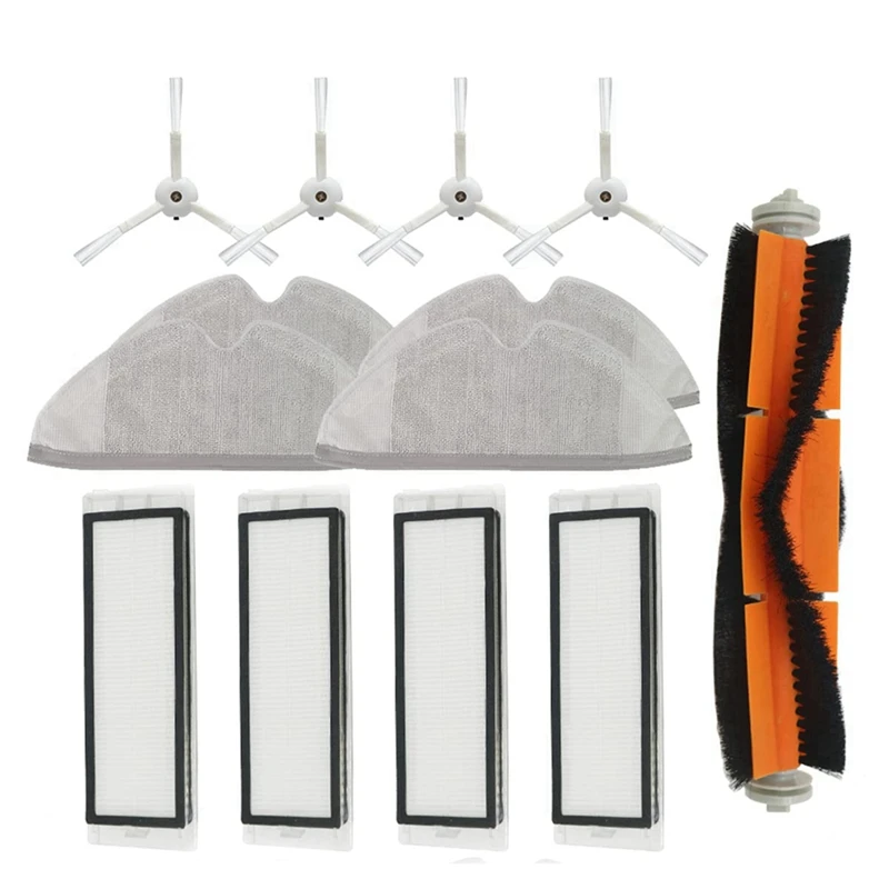 

Replacement Parts Roller Brush Side Brushes HEPA Filters Compatible For Roborock S5 S6 Robot Vacuum Cleaner Accessories