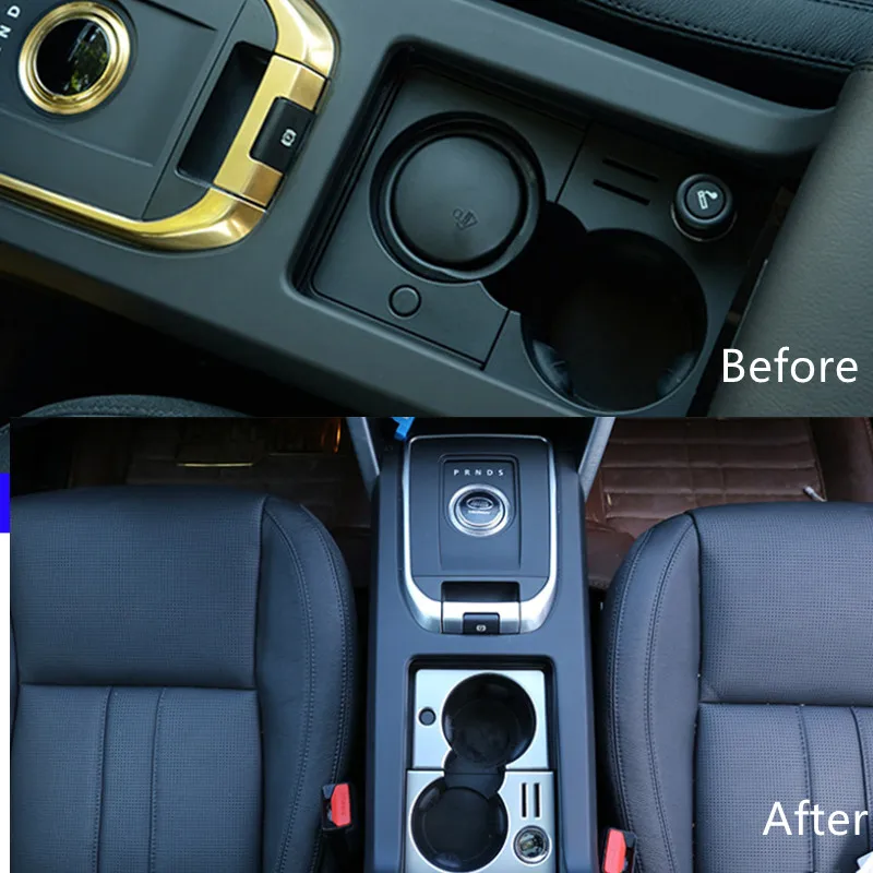 Для Land Rover Discovery Sport 2015-2019 ABS серебристый/черный автомобильный держатель для