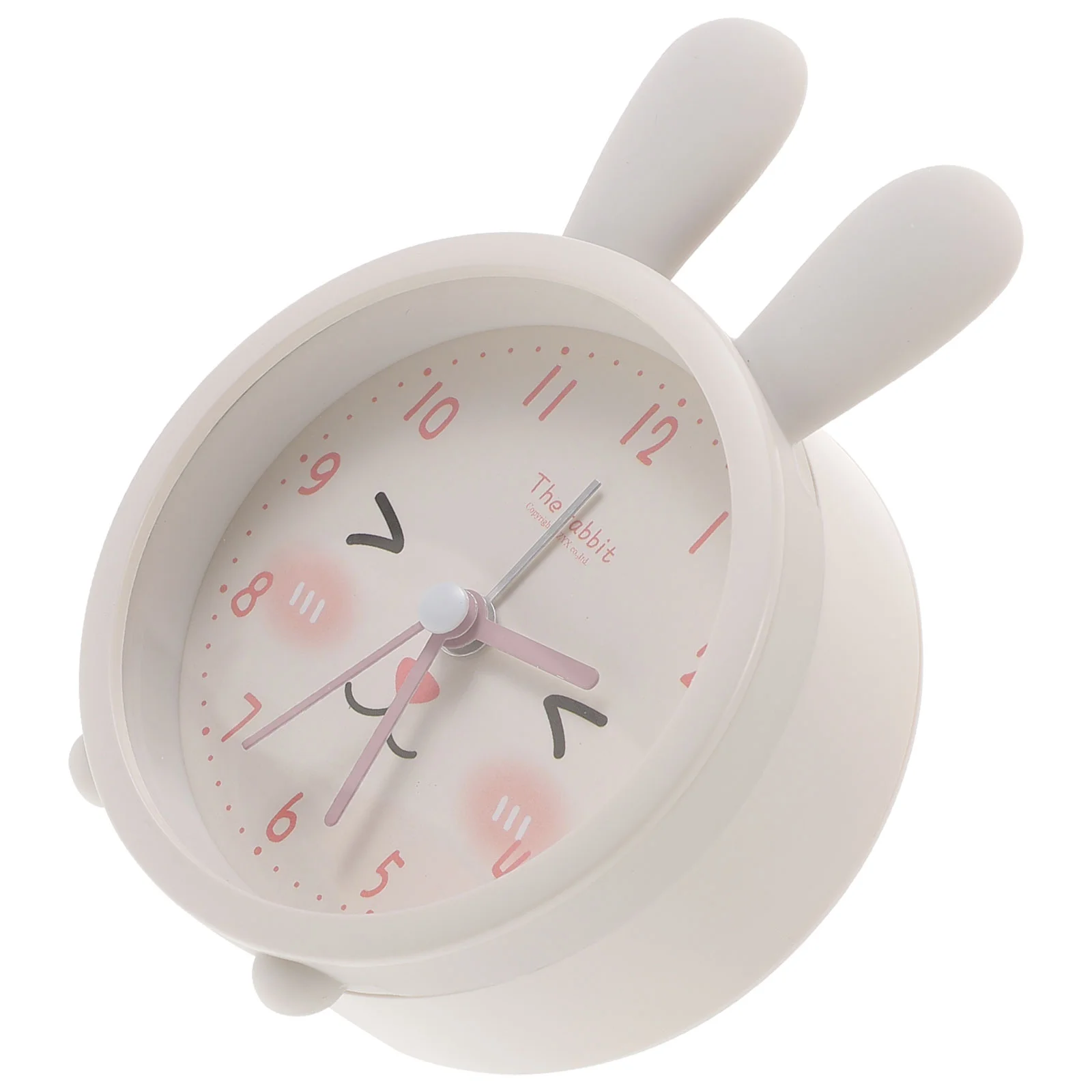 

Bedside Alarm Clock Non-ticking Lovely Bunny Night Lamp Alarm Clock No