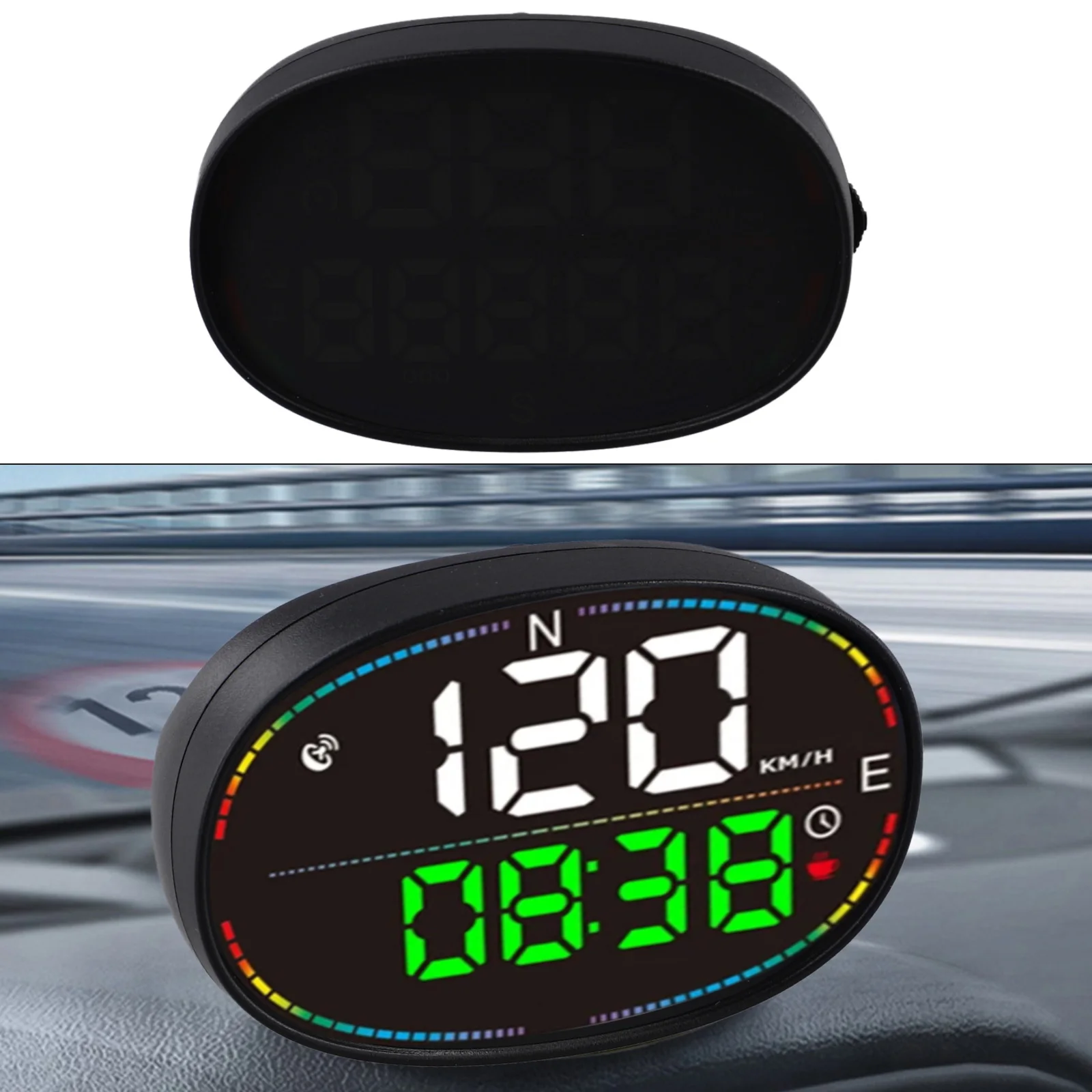 Автомобильный GPS цифровой спидометр HUD проекционный дисплей Eletronicos скоростная
