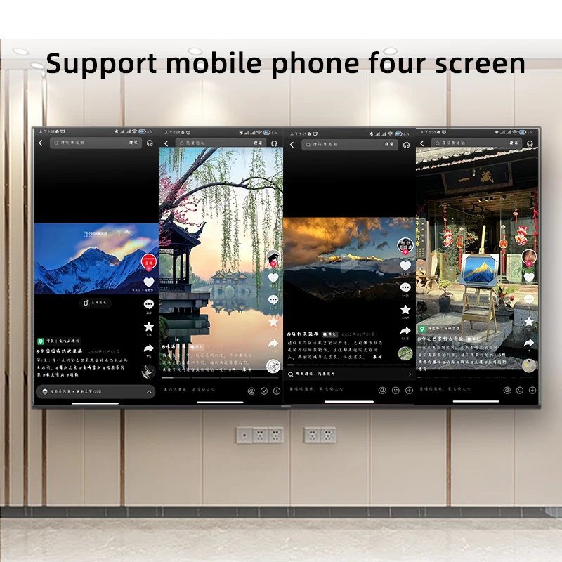 9-TX до 1RX Многопросмотр Dual-WiFi Беспроводное устройство HDMI BYOM BYOD для совместной