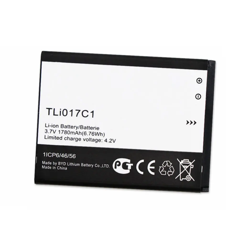 Батареи TLI017C1 1780 мАч для Alcatel One Touch PIXI 3 4 5 дюйма 5019D 5017D 5017A 5017X 5017 5027B сменный