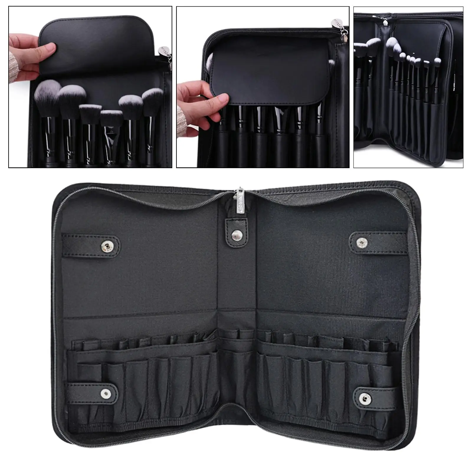 

Makeup Brush Organizer Bag Tote Bag Cosmetic Bag for Home Use