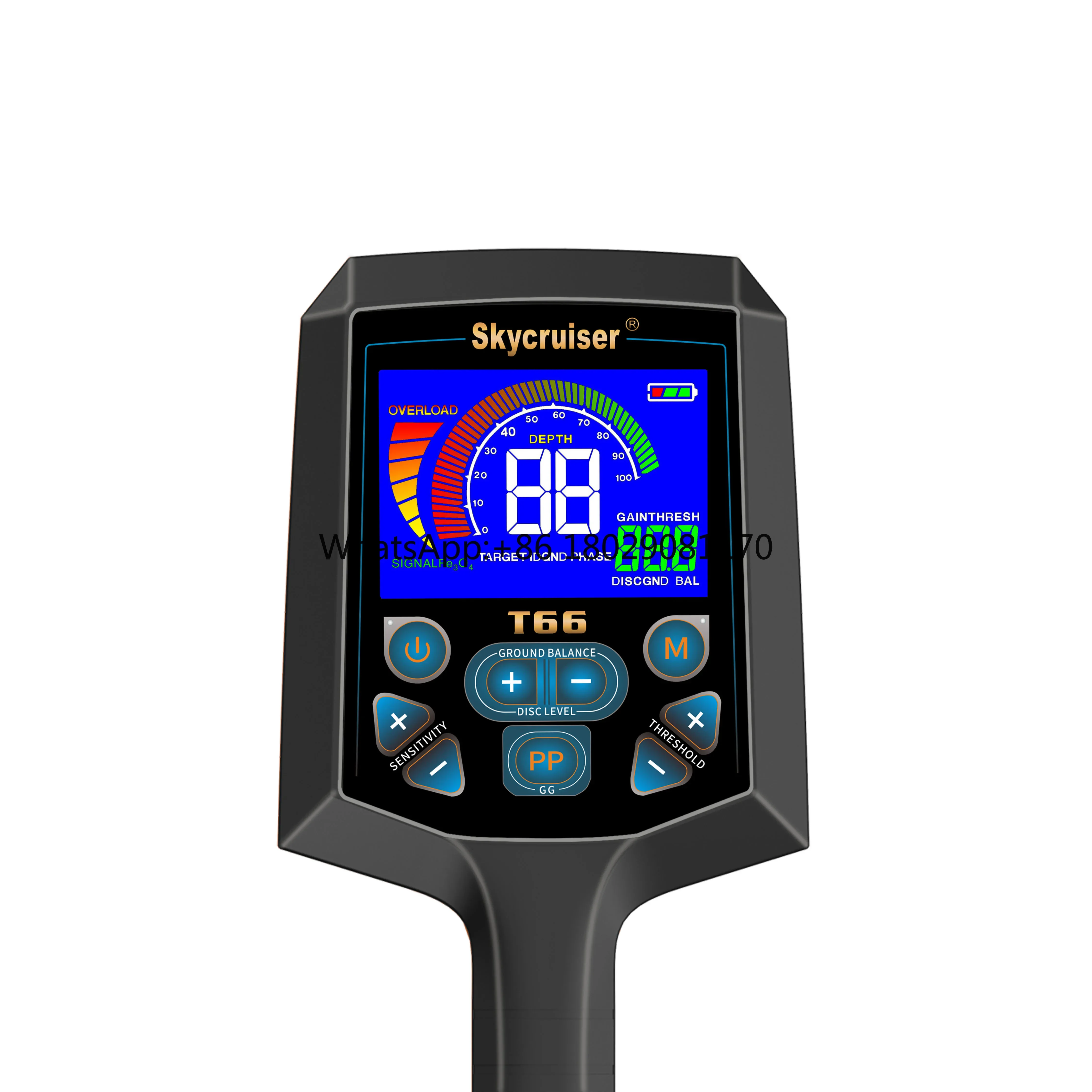 Профессиональный металлоискатель Tianxun T66 глубина 5 метров под землей