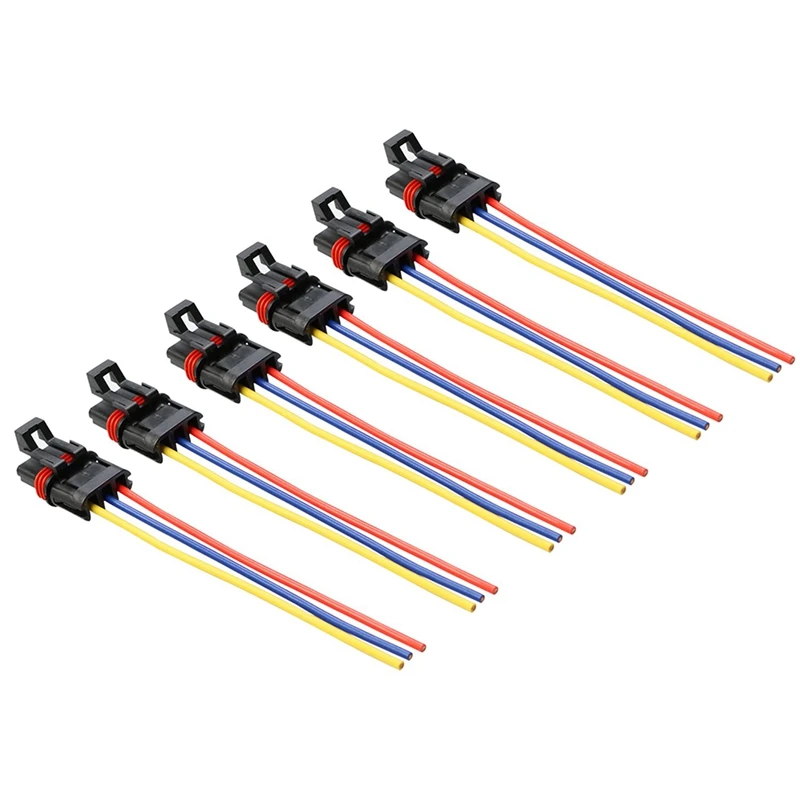 

Pulse Power Plug Pigtail Connector for 2018-2021 Polaris Ranger XP 1000/RZR/RS1 Bus Bar Harness Pigtail Connectors 6Pcs