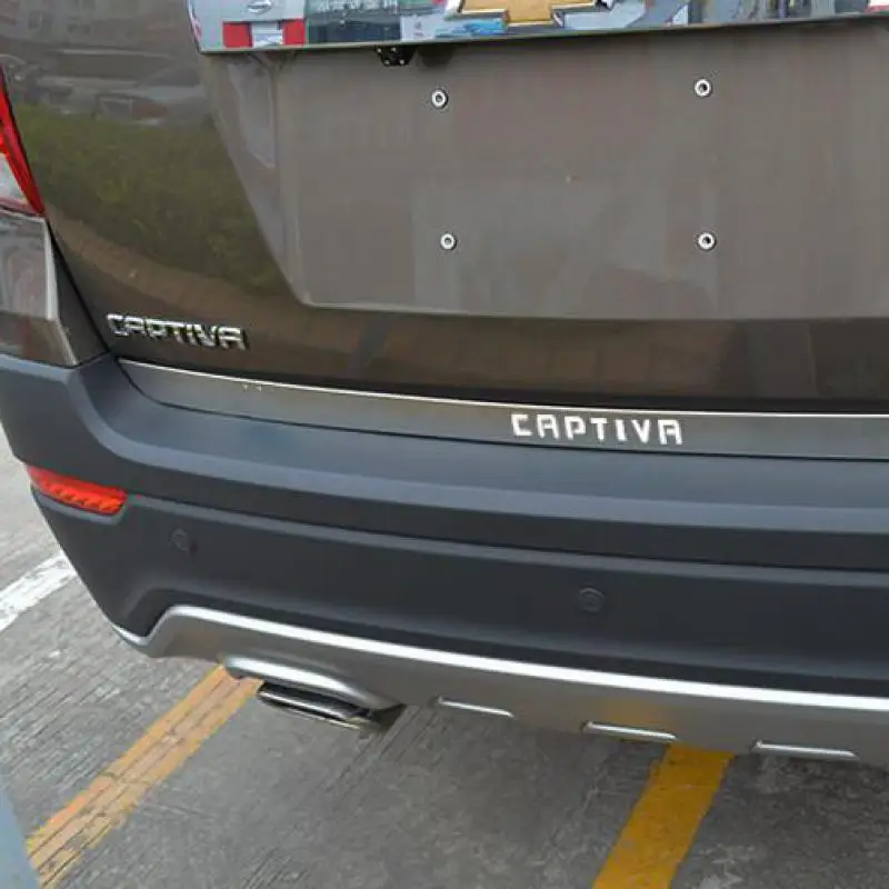 Автомобильные аксессуары для Chevrolet Captiva 19-28-10-11-12-2015-2017 задняя дверь Нижняя крышка