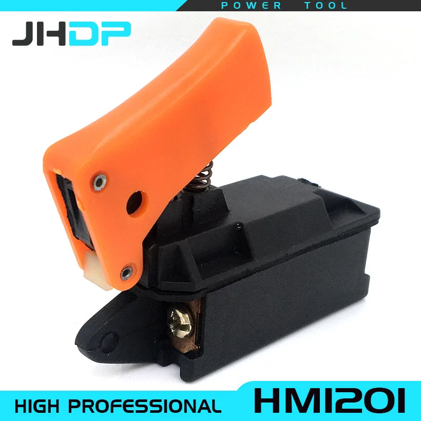 Переключатель 250 в 125 в, Сменные запасные части для отбойного молотка Makita HM1201, аксессуары для электроинструментов, твердость, хорошая скорость Переключатель 250 в 125 в, Сменные запасные части для отбойного молотка Makita HM1201, аксессуары для электроинструментов, твердость, хорошая скорость