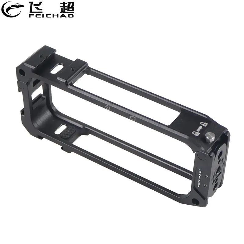 

Camera Cage For Insta360 X3 Metal Protective Frame Shell 1/4 Tripod Adapter Cold Shoe Mount for Insta 360 X3 Action Panoramic