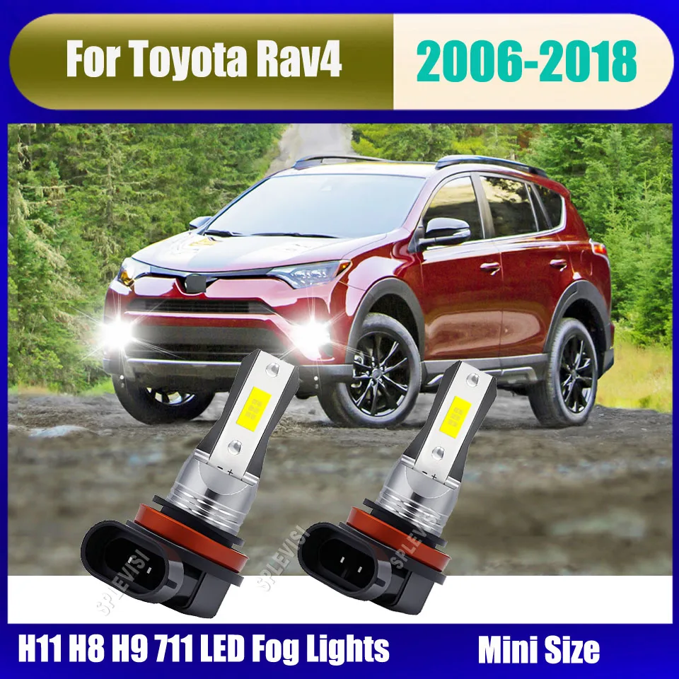 Фото Водонепроницаемые и противоударные противотуманные фары H11 для Toyota Rav4 Rav 4 2006 2007 2008 2009 2010 2011 2012 2013 2014 2015 2016 2017 2018 №1