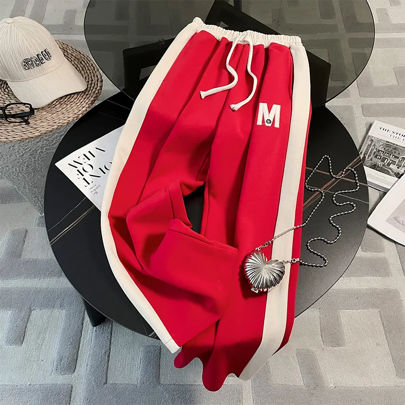 Зимний модный пиджак с надписью и штаны комплект из двух предметов для женщин