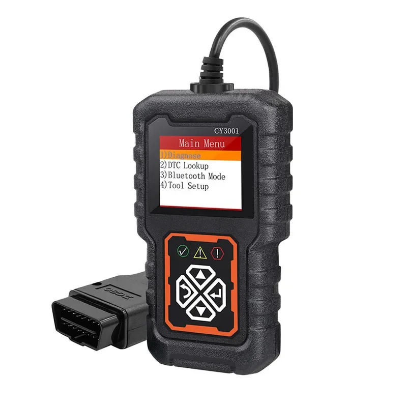 

Профессиональный OBD2 Сканер CY3001 Для Диагностики двигателя/ABS/SRS В Реальном Времени, Чип Elm327 Для Android/iOS