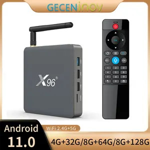 NEW X96 X6 Smart 8K TV Box RK3566 Android 11.0 1000M Dual Wifi 2.4G&5G Set Top Box 4GB 64GB 32GB Med in India