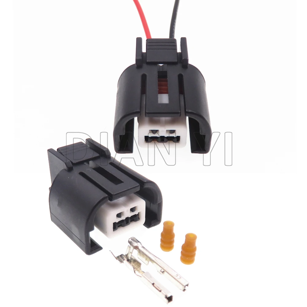 1 комплект, двухсторонний автомобильный соединитель для проводки MG644111, стандартный автомобильный Соленоидный клапан кондиционера