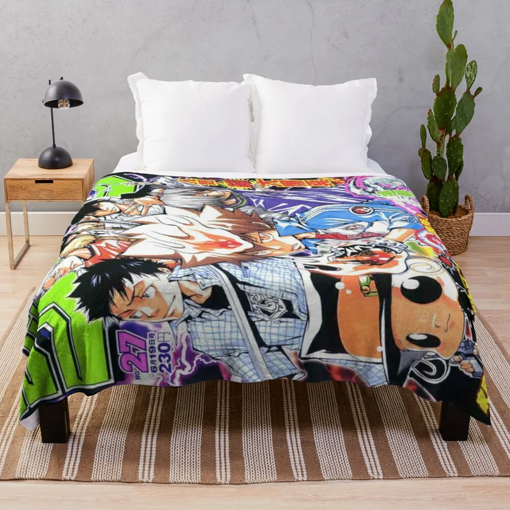 

Shonen Jump Katekyo Hitman Reborn Throw Blanket Decorative Sofa Blankets Soft Blanket Fluffy Shaggy Warm Bed Fashionable