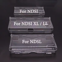 10pcs hard crystal case clear skin cover shell for nintend dsl nds lite ndsl dsi ndsi ll xl ndsixl ndsill game console