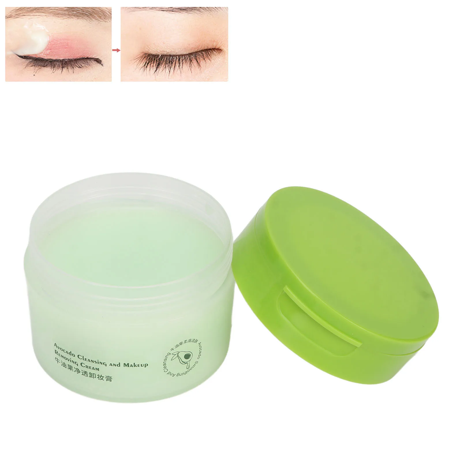 

Avocado Cleansing Balm Face Cleansing Cream Refreshing Deep Clean Skin Care Portable Makeup Remover Cream