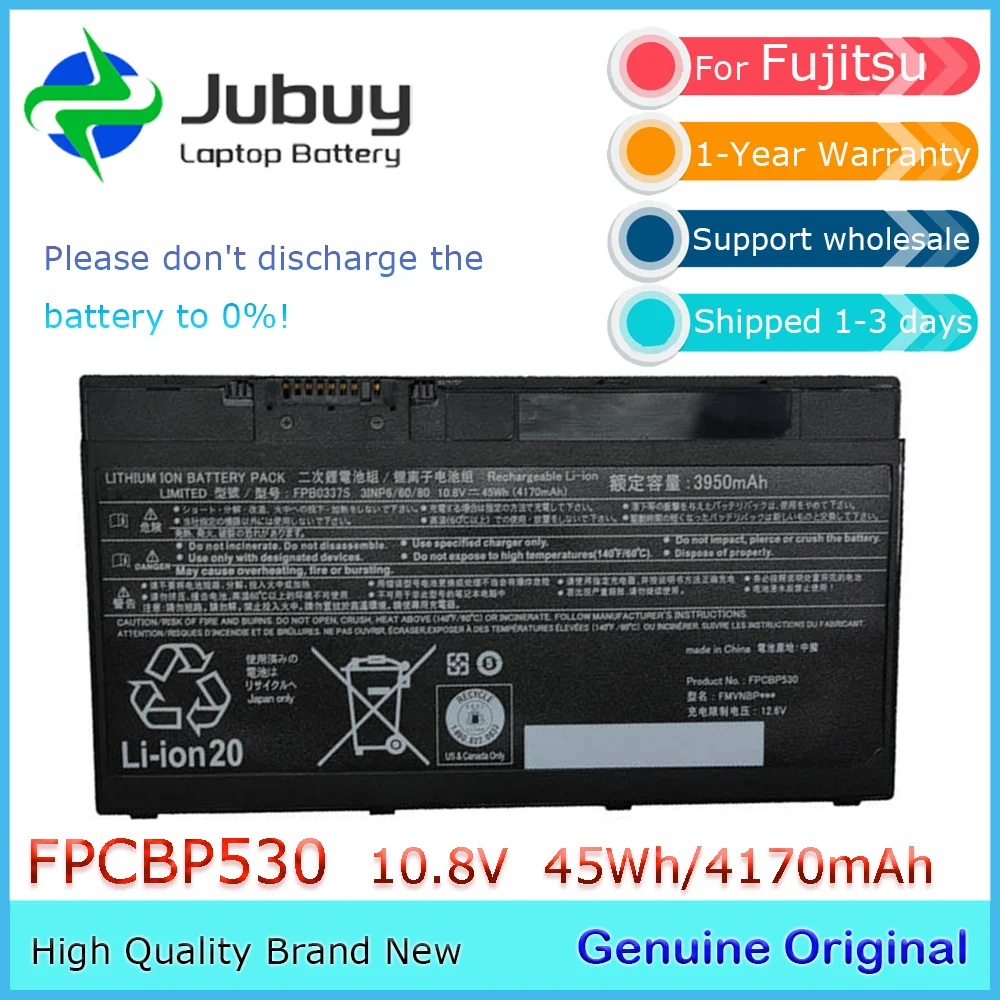 FPCBP528 10 8 В 45 Втч оригинальный аккумулятор для ноутбука Fujitsu Lifebook P727 P728 U729x U727 U728