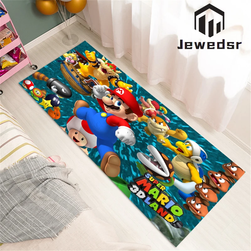 Домашний ковер для кухни игровой Марио коврик ванной забавные коврики входной