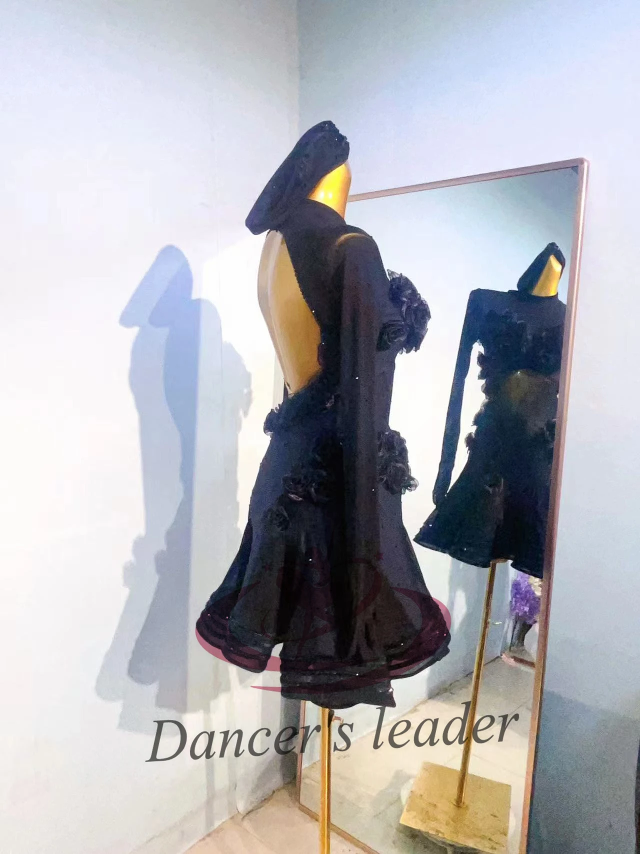 Профессиональное платье для латиноамериканских танцев высококачественное