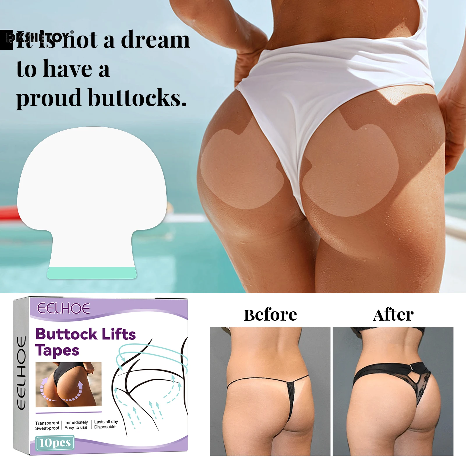 

Fast Hip Lifting Patch for women Butt Enhancement Stickers Hip Lifter Shape The Buttocks Body Shaping female Butt Lift Patches