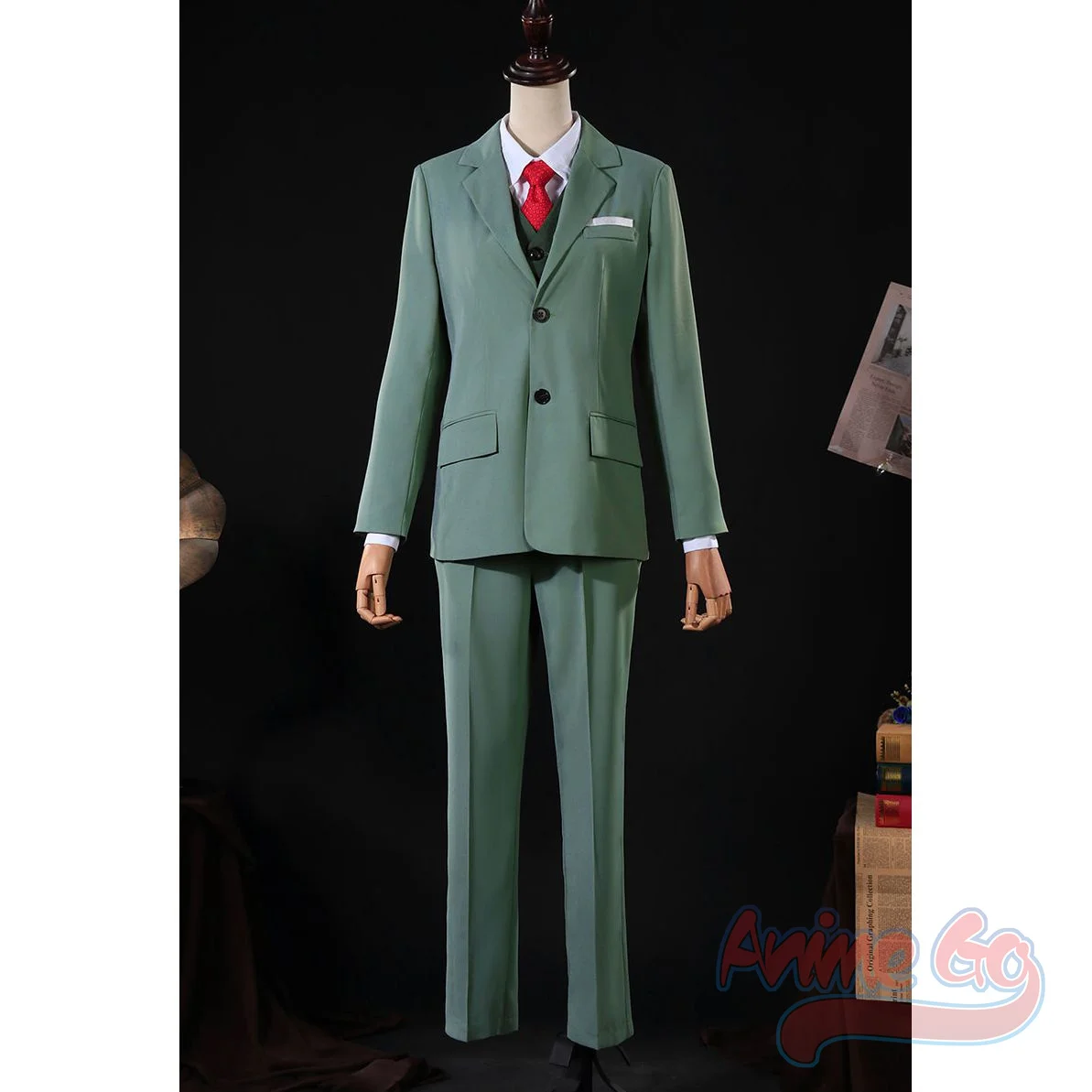 

Ready to Ship SPY×FAMILY Twilight Lloyd Fogger Cosplay Costume Suits With White Shirt Halloween Party Clothes C02881