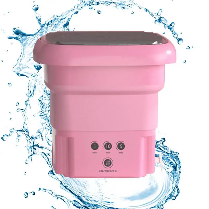 

Mini Washer Mini Washing Machine With Drain Basket Touch Screen Small Portable Washing Machine For Apartment Laundry Camping RV