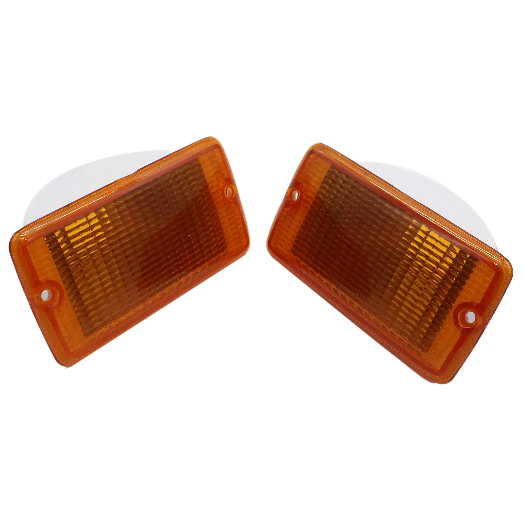 

2Pcs Turn Signal Light for 2001-2006 Jeep Wrangler (TJ) Plastic Lens LH & RH 55156488AB 55156489AB