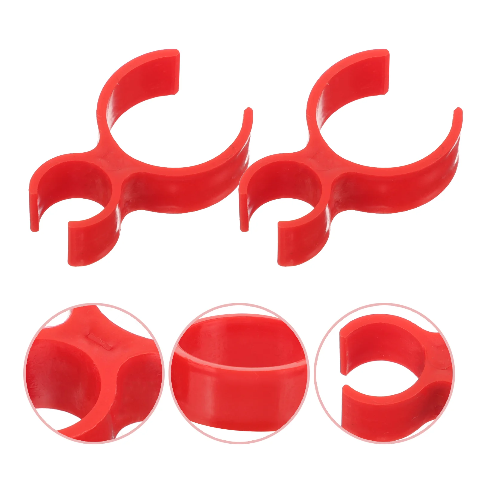 

10 Pcs Bottle Clip Holder Clips Cake Candles Champagne Safety Plastic Sparklers