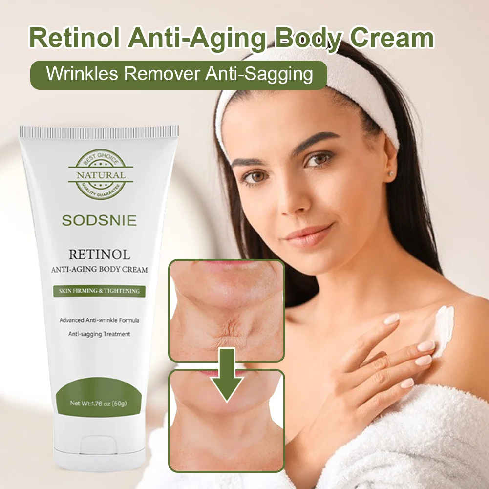 

Retinol Anti-Aging Body Cream Wrinkles Remover Anti-Sagging Skin Repairing Moisturizing Firming Cream Body Care
