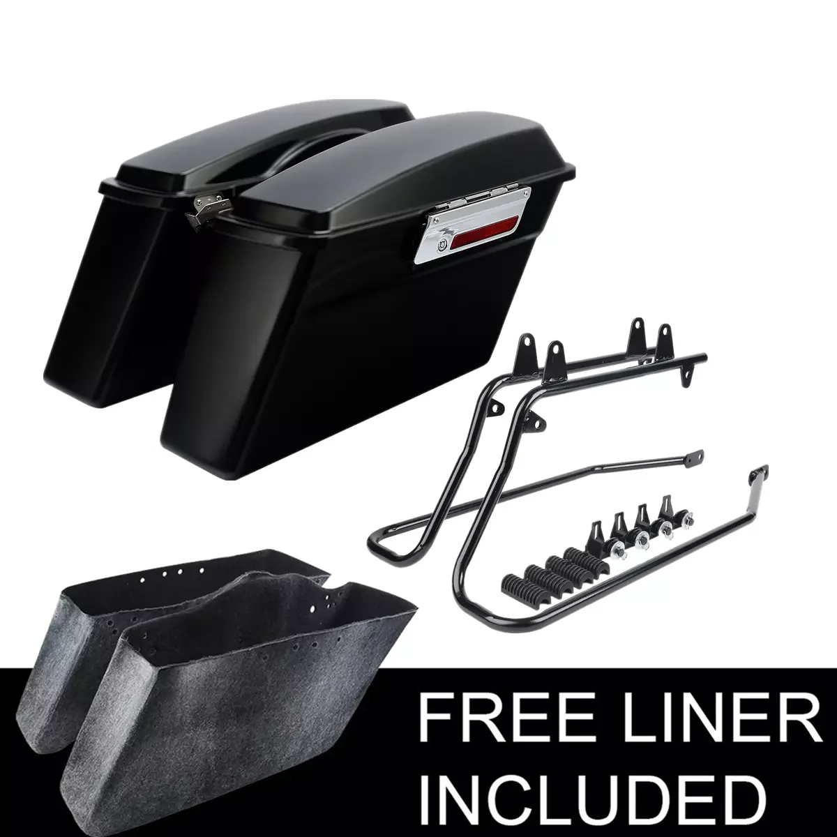 

Мотоциклетные седельные сумки, конверсионные кронштейны для Harley Softail Heritage Deluxe FXST 1984-2017