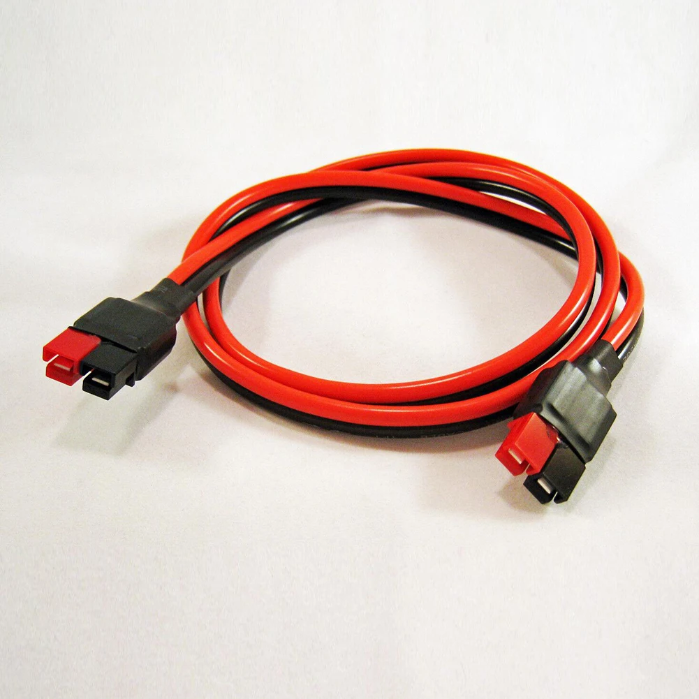 

50/100cm 12AWG Connector Cable Kit Dual Connector For Anderson Cord Adapter Electric Vehicles Power Distribution Equipment