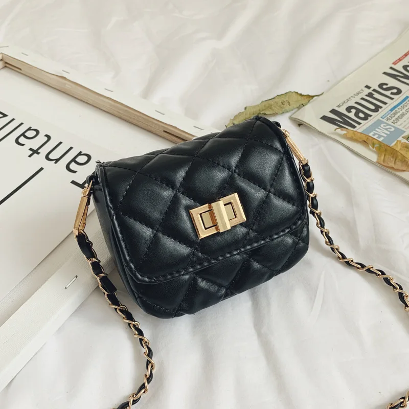 Mini Crossbody Bags for Children Fashion Designer Branded Coin Purses and Handbags Pu Leather Shoulder Messenger Bag