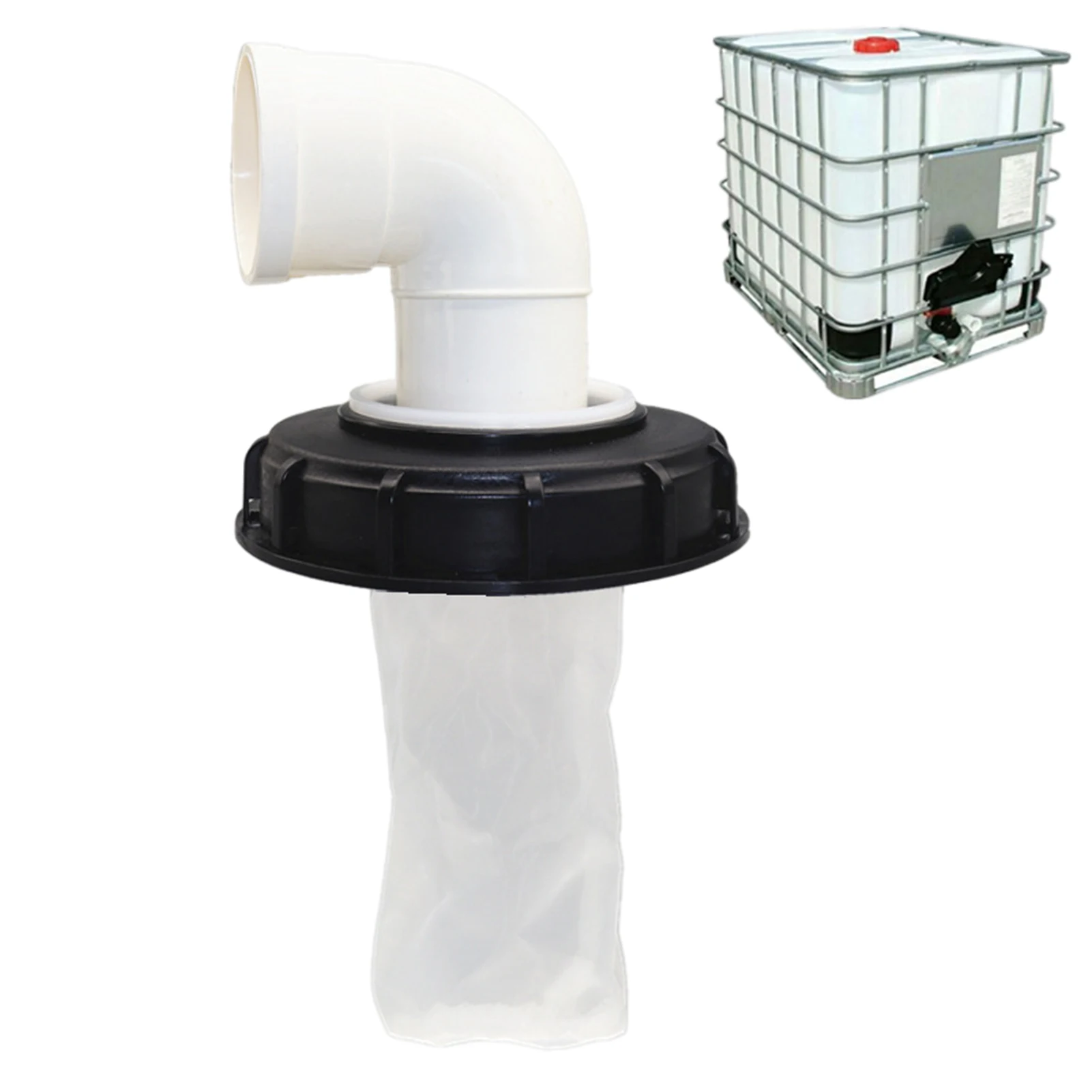 

165mm Easy Install Washable Vent Hole With Filter Tank Cover Rainwater Professional Lid Durable IBC Ton Barrel Plastic