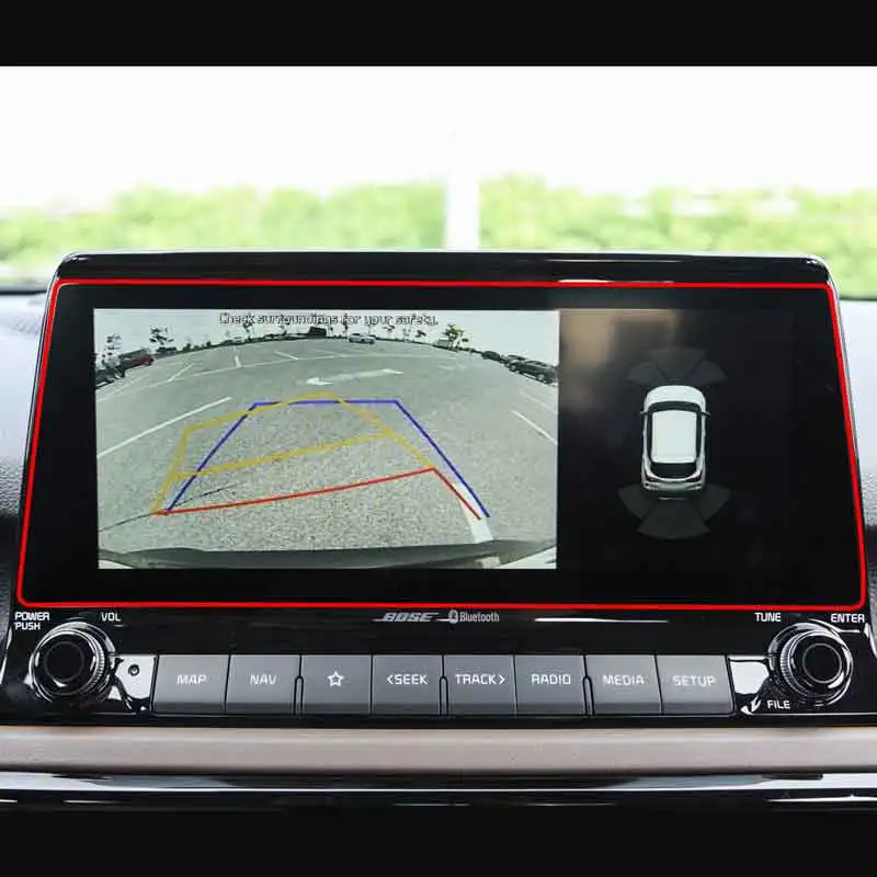 Защитная пленка для экрана из закаленного стекла с GPS-навигацией и защитой от царапин в салоне автомобиля, фитинги для Kia Seltos/Celtos 2020 2021