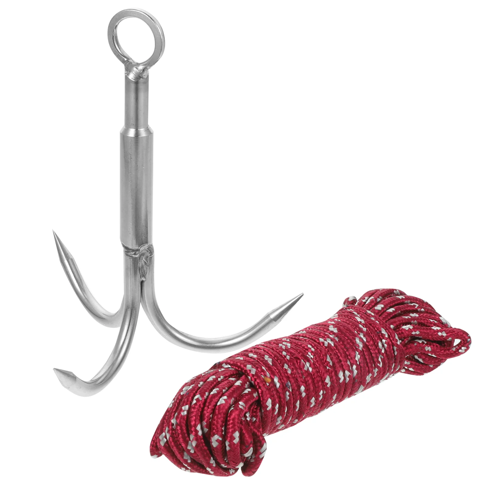 

Equipment Fishing Accessory Stainless Steel Claw Hook Climbing Metal Outdoor