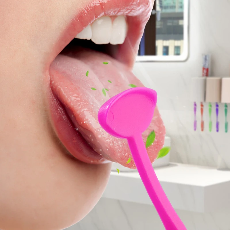 Многоразовый Скребок Для Языка Здоровья Полости Рта И Ухода За Свежим Дыханием —