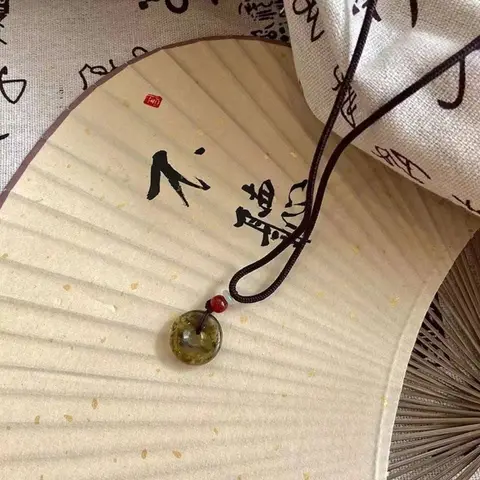 OPPOHERE Многоцветное этническое ожерелье из смолы