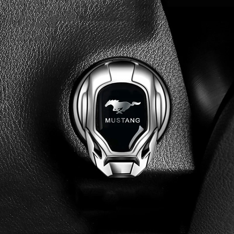 Наклейка для кнопки запуска и остановки двигателя Ford Ecosport Edge Kuga Ranger Mondeo Transit Fiesta