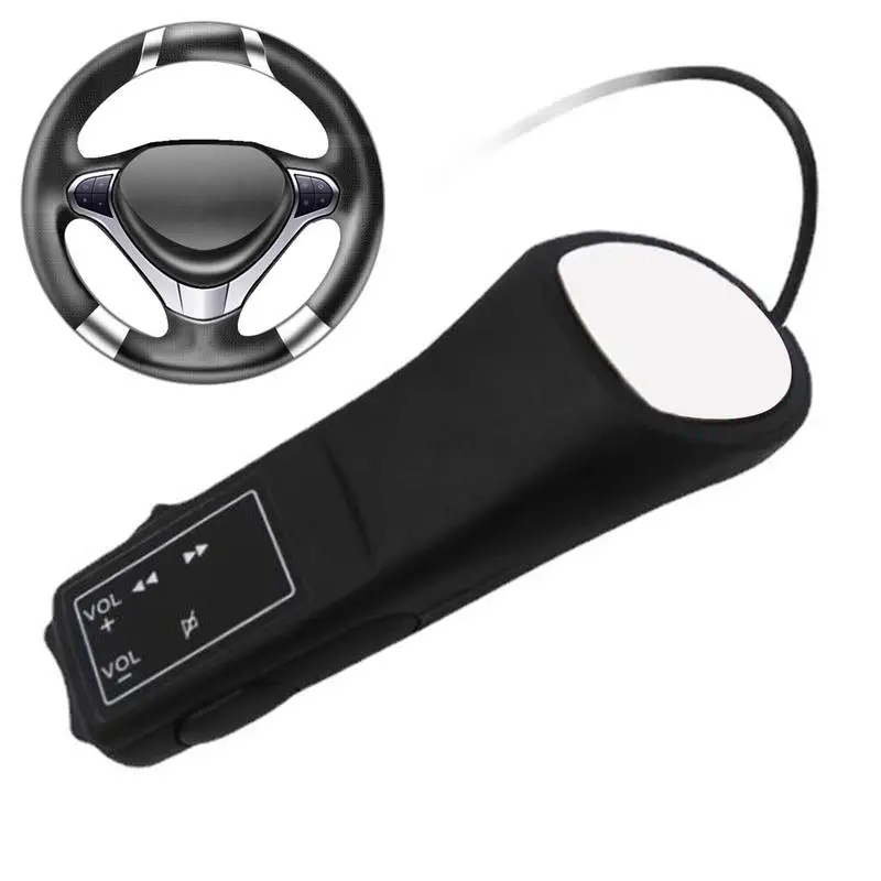 

Smart Steering Wheel Controller Car Radio Wired Volume Controller Universal 5 Keys Multifunction Volume Remote For Car Audio